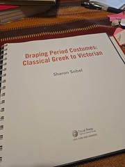 2 Books: Draping for Fashion Design By Jaffe. Drafing Period Costumes By Sobel.