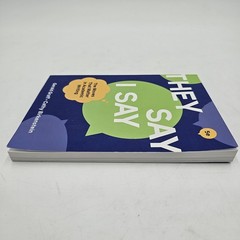 LIKE NEW | They Say I Say 5th Ed | Graff & Birkenstein | Academic Writing PB