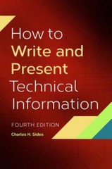 How To Write And Present Technical Information