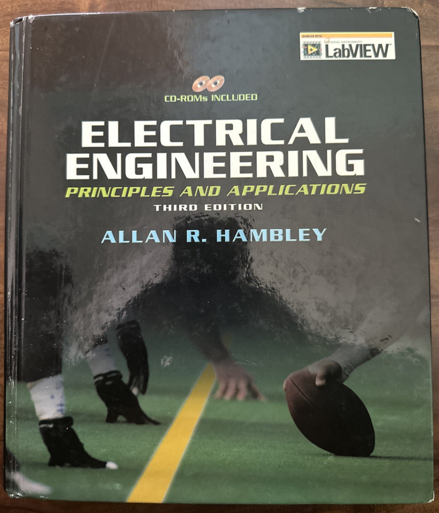 Electrical Engineering, Principles and Applications, 3rd Ed, Hardcover CD-ROM