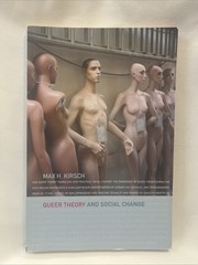 Queer Theory and Social Change by Max H. Kirsch (2001, Uk-B Format Paperback)