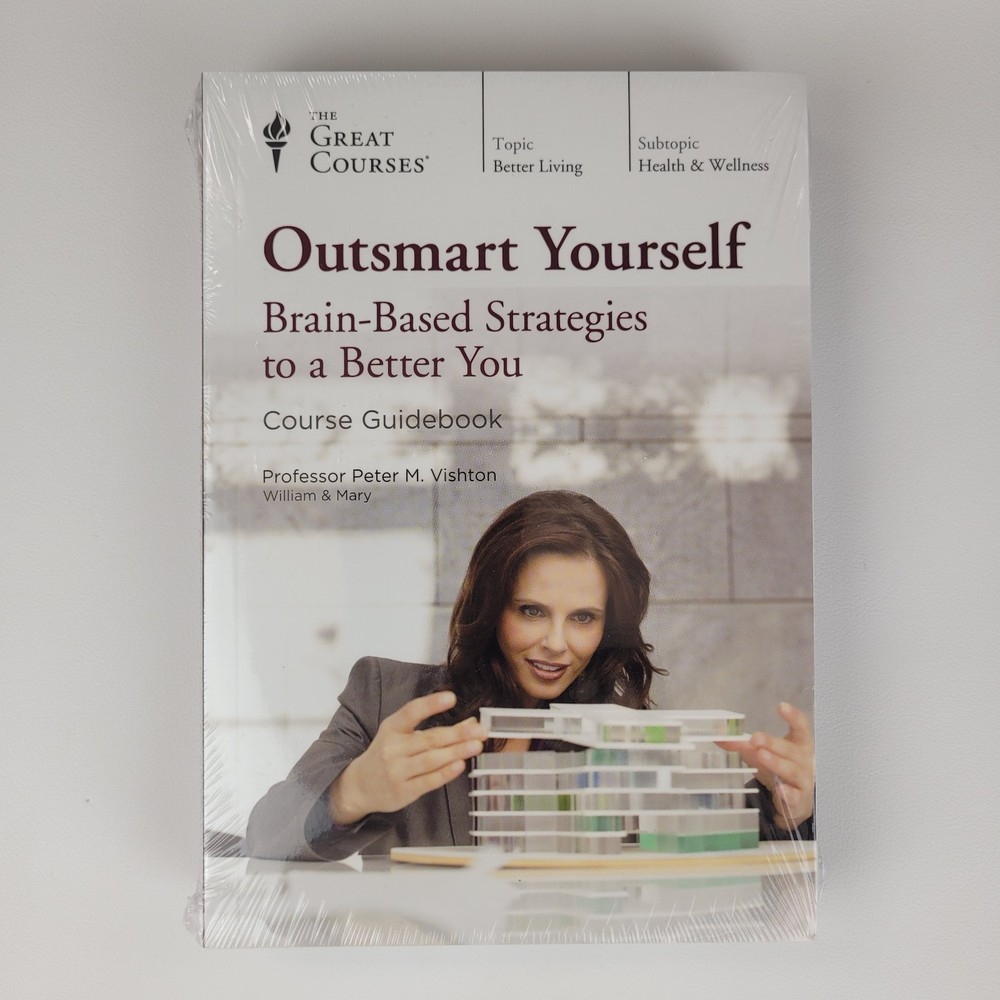 Great Courses Outsmart Yourself Controlling Bad Habits DVD Book Set