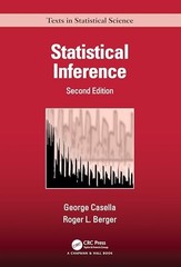 Statistical Inference (Chapman & Hall…, Berger, Roger