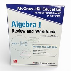 McGraw-Hill Education Algebra I Review and Workbook McCune Math Homeschool