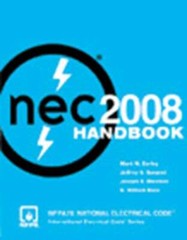 National Electrical Code 2008 Handbook: Nfpa 70: National Electrical Code,: Used
