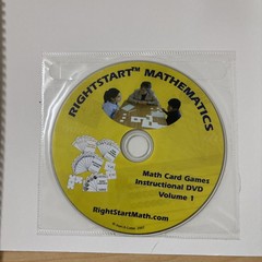 RightStart Math Card Games Joan A. Cotter 5th Edition W/ BRAND NEW CD NO WRITING