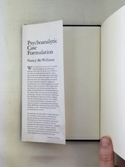 Psychoanalytic Case Formulation by Nancy McWilliams (1999, Hardcover)