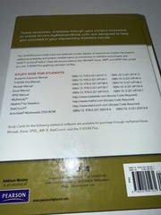 ELEMENTARY STATISTICS Compact Disc By Neil A. Weiss Includes Book and Disc