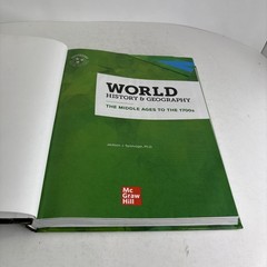 McGraw-Hill World History & Geography 7th Grade Textbook, Tennessee Edition