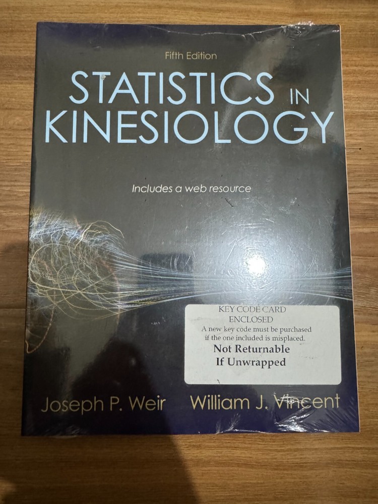 Statistics in Kinesiology by William J. Vincent, Joseph P. Weir (Paperback,…