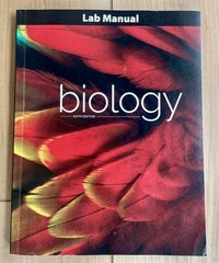 BJU Biology, Student Textbook and Lab Manual, 6th edition. Very Good Condition
