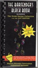 The Bartender’s Black Book – Plastic Comb – GOOD