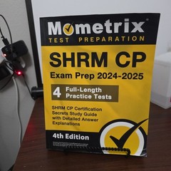 SHRM CP Exam Prep 2024-2025: 4 – Paperback, by Bowling Matthew – Very Good