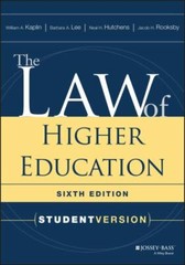 The Law of Higher Education, Student Version
