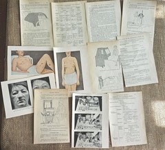 1937 Anatomy Medical Pages Diagrams 11 Pages 5″x7.75″