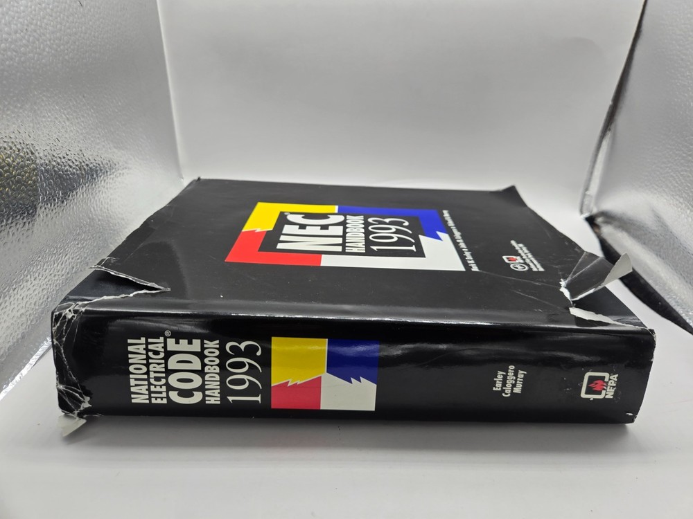NEC Handbook 1993 HC VTG book National Electric Code