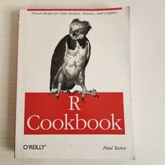 R Cookbook: Proven Recipes for Data Analysis- Paul Teetor, 0596809158, paperback
