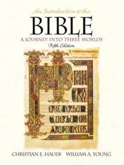 An Introduction to the Bible: A Jou- paperback, Christian E Hauer, 9780130316783