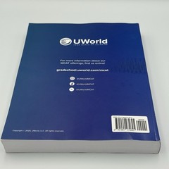 UWorld MCAT Biochemistry 2026-2027 2nd Ed Prep Book