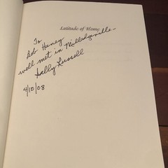 Latitude of Home: A Storytelling Journey 2008 Signed Sally Russell 1st Edition