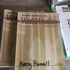 Bob Jones University grade 7 Christian homeschool curriculum World Studies