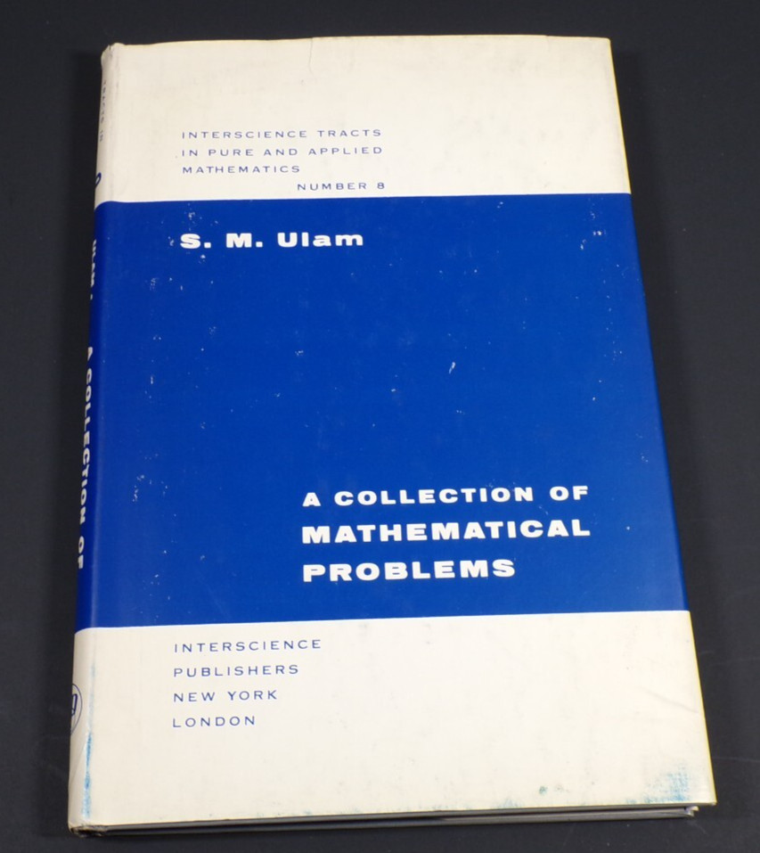 1st edition A Collection of Mathematical Problems by Stan Ulam Manhatten Project