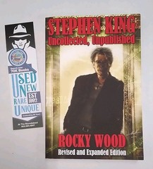 Stephen King: Uncollected, Unpublished Rocky Wood, Rev. Ed. TPB, 2012, Pristine.