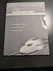 Saxon Geometry Textbook, Solutions, & Test Book Curriculum Set-ACCEPTABLE