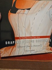 2 Books: Draping for Fashion Design By Jaffe. Drafing Period Costumes By Sobel.