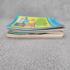 Vtg Mixed Lot of 9 Books Children Homeschool Learning Resources Activity