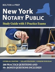 New York Notary Public Study Guide with 5 Practice Exams: 200 Practice Quest…