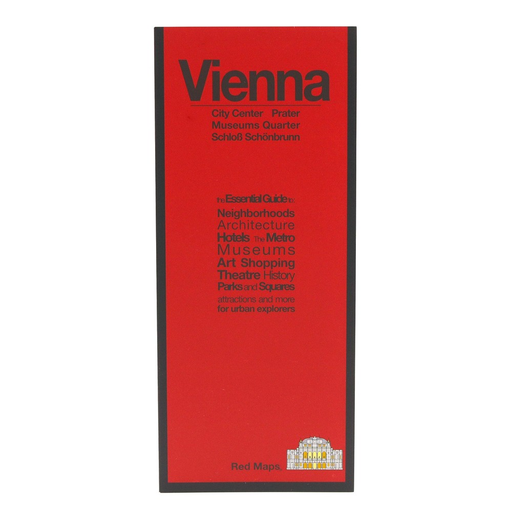 Red Map Vienna City Travel Guide