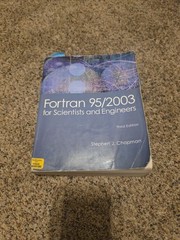 Fortran 95/2003 for Scientists & Engineers by Chapman, Stephen J. (Paperback)