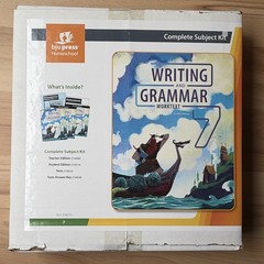BJU Press Writing and Grammar 7 Set Textbook Teacher Edition Tests Box Set Lot