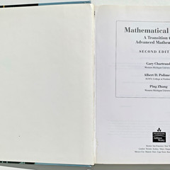 Mathematical Proofs Second Edition by Chartrand Polimeni Zhang 9780321390530