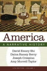 America : A Narrative History, Paperback by Shi, David E.; Ramey Berry, Daina…