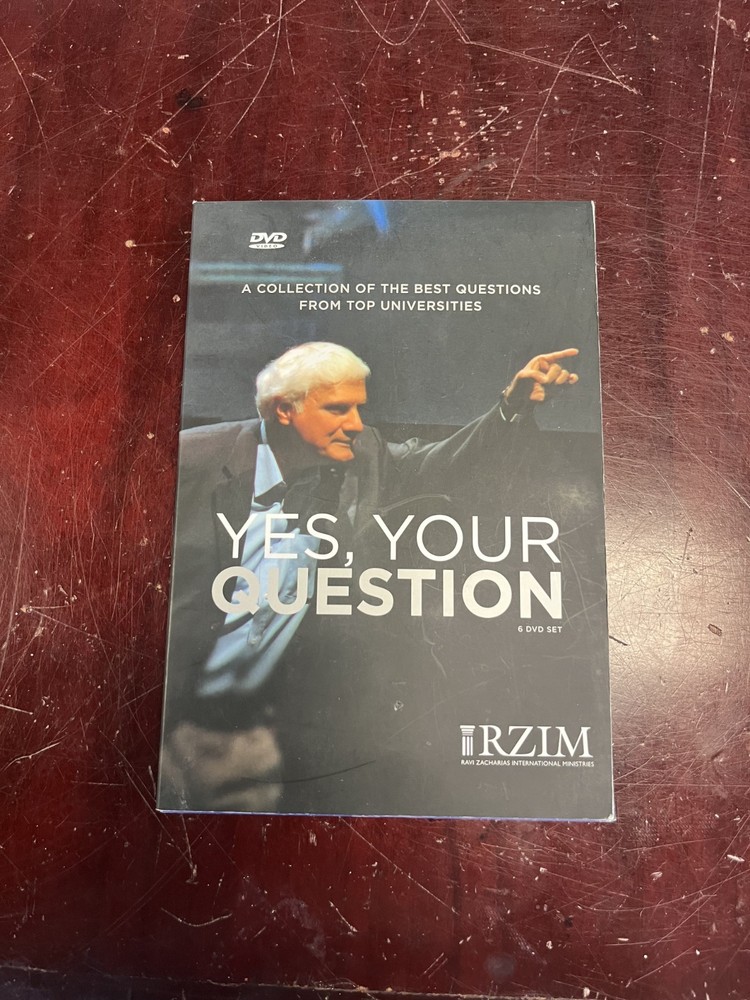 Yes, Your Question – 6 DVD Set / Ravi Zacharias / A Collection of the Best Q…