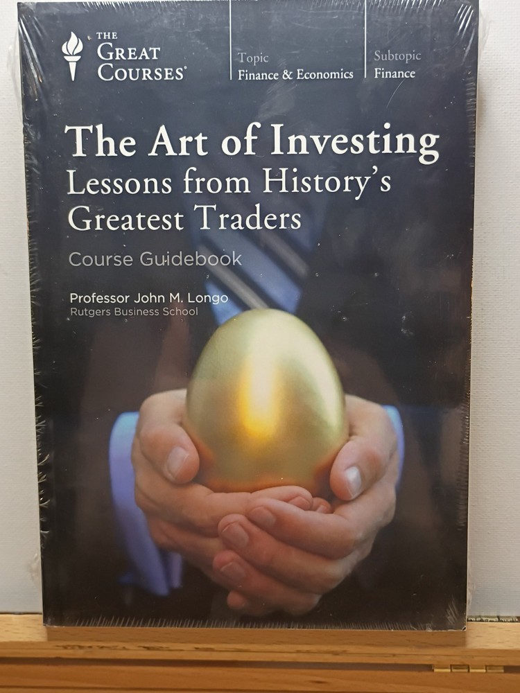 The Great Courses: Art Of Investing Lessons History’s Greatest Traders 4 DVDs GB