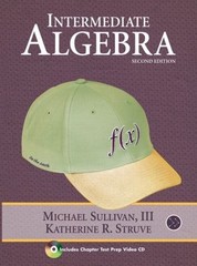 INTERMEDIATE ALGEBRA (2ND EDITION) By Sullivan Michael Iii & Katherine R. Struve