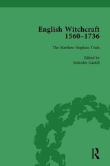 English Witchcraft, 1560-1736, vol 3 by James Sharpe (English) Hardcover Book