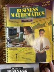 ABeka Book Business Mathematics 6 book set