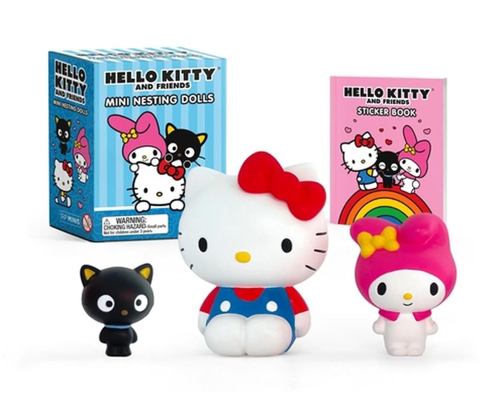 Hello Kitty and Friends Mini Nesting Dolls by Running Press Paperback Book