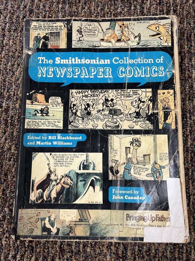The Smithsonian Collection of NEWSPAPER COMICS 1977 Oversize Book