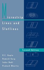 Microstrip Lines and Slotlines 2nd Ed. (Artech House Microwave Library)