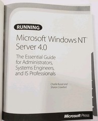 Running Microsoft Windows NT Server 4.0 Microsoft Press Vintage IT Book Retro