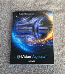 enVision Algebra 1 Student Companion volume 1 Copyright Savvas Learning Co
