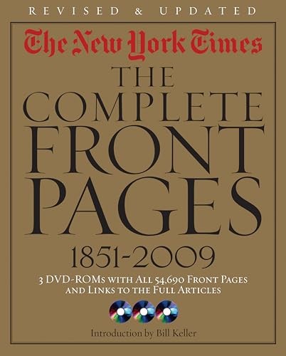 New York Times:The Complete Front Pages 1851-2009 Updated Edition