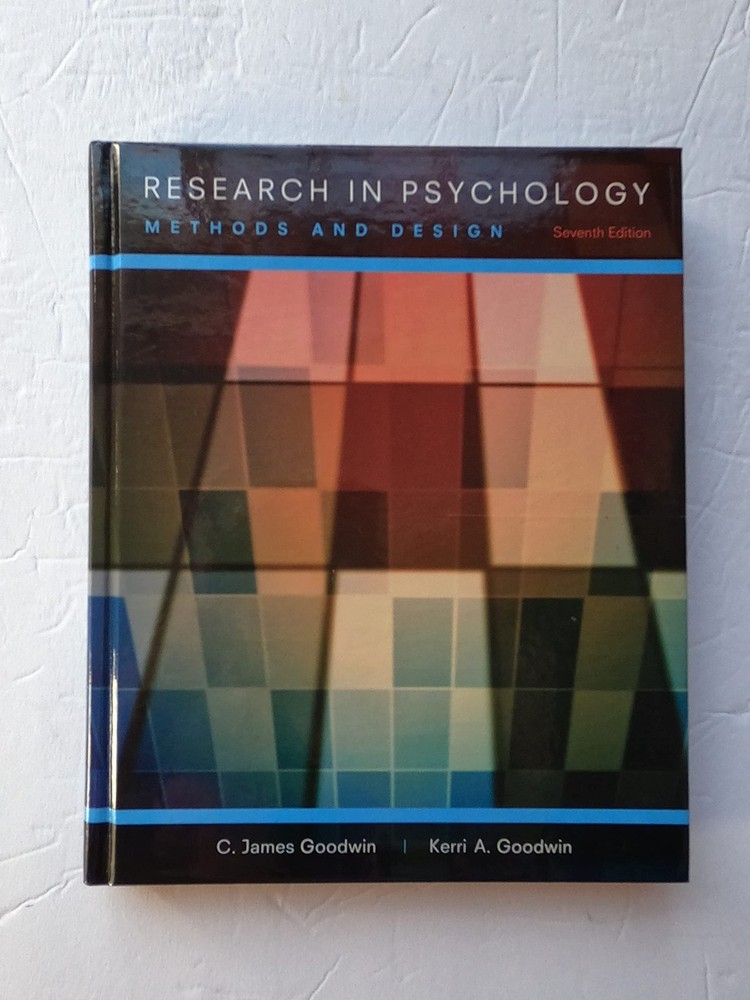 Research In Psychology: Methods and Design (Delisted)