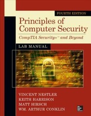 Principles of Computer Security Lab Manual, Fourth Edition by Vincent J Nestler