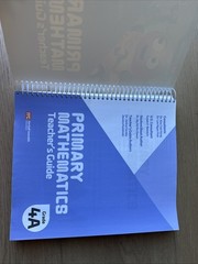 Primary Mathematics 4A and 4B Teachers Guides Homeschool Teachers Singapore